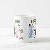 Mug Lois 4 de propriété de border collie (Centre)