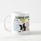 Mug Lois 4 de propriété de border collie (Gauche)