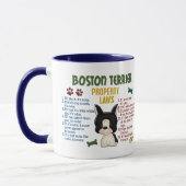 Mug Lois 4 de propriété de Boston Terrier (Gauche)