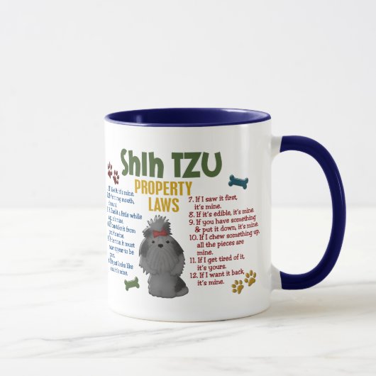 Mug Lois 4 de propriété de Shih Tzu (Droite)