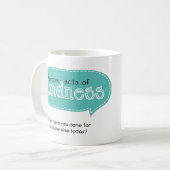 Mug Lois aléatoires de la gentillesse (Devant gauche)