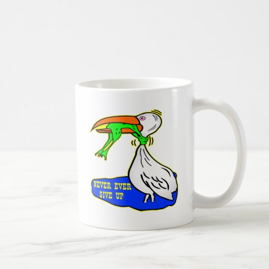 Mug L'oiseau d'obstruction de grenouille abandonnent (Droite)