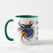 Mug L'oiseau latéral sauvage (Gauche)