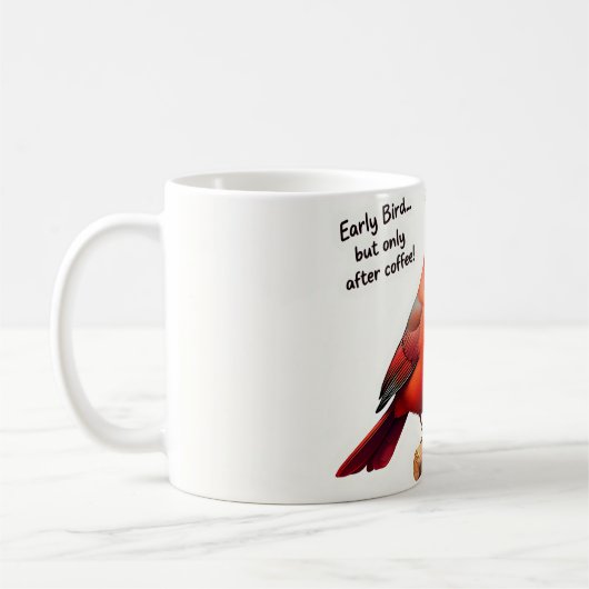 Mug « L'oiseau matinal » (Gauche)