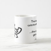 Mug L'oiseau matinal attrape le ver (Centre)