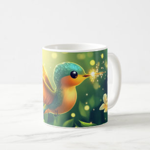 Mug L'oiseau-mouche est un petit oiseau connu pour son