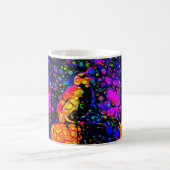 Mug L'Oiseau Solitaire 4 : Style Art Liquide (Centre)