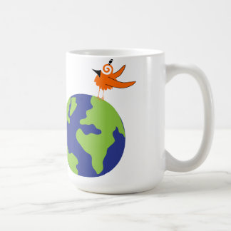 Mug L'oiseau tourbillonnant sauve le monde pour la