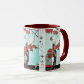 Mug L'OISEAU VOLONTAIRE, LA MODE DE BEAUTÉ/ FLEUVES Gé (Devant droit)