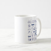 Mug Loisirs et esthétique de voyage rétro (Devant droit)