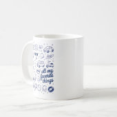 Mug Loisirs et esthétique de voyage rétro (Devant gauche)