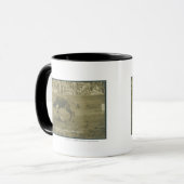 Mug L'Oklahoma Culy bulldogging. (Devant gauche)