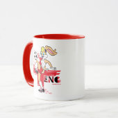 Mug Lola Bunny Team England Soccer Graphic (Devant gauche)