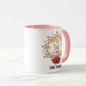 Mug Lola Bunny Yoga Lotus Pose (Devant droit)