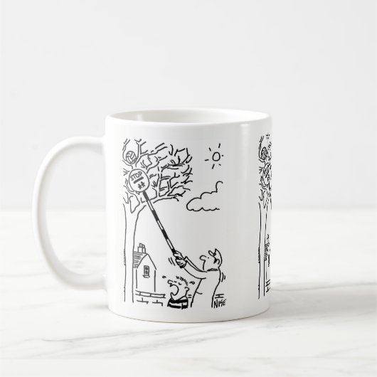 Mug Lollipop Man Secourt Ball From Tree (Gauche)
