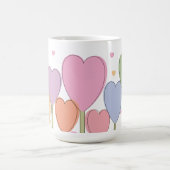 Mug Lollipops de coeur lunaire (Centre)
