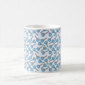Mug Lollipops en forme de coeur bleu (Centre)