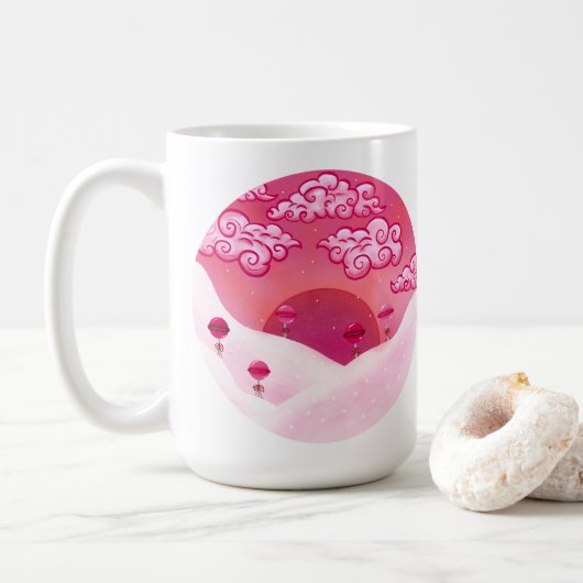Mug Lollipops et beaux nuages (Avec donut)