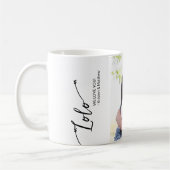 Mug Lolo I love you Custom photo Name Script (Gauche)