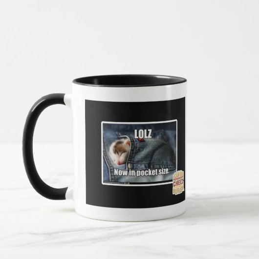 Mug LOLZ maintenant dans de poche (Gauche)