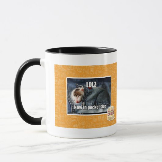 Mug LOLZ maintenant dans de poche (Gauche)