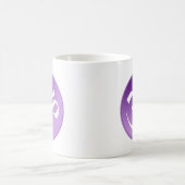 Mug L'OM, dans pourpre et blanc (Centre)