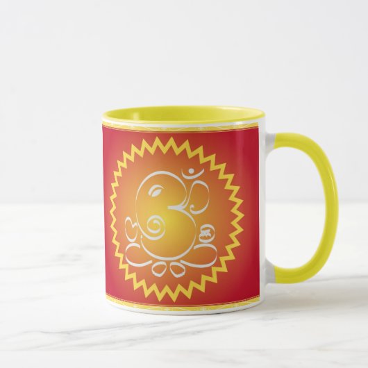 Mug L'OM Ganesha avec l'étoile jaune (Droite)