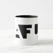 Mug L'ombre de Dafuq bloque la planche à roulettes. (Centre)