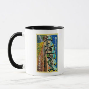 Mug Lompoc, la Californie - grandes scènes de lettre