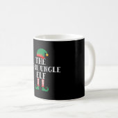 Mug L'oncle Cool Elf drôle Noël (Devant droit)