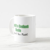 Mug L'oncle le plus frais du monde (Devant gauche)