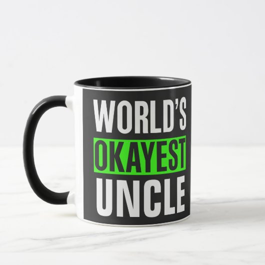 Mug L'oncle le plus Okayest du monde (Gauche)