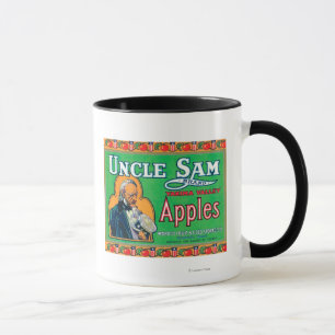 Mug L'Oncle Sam Apple marquent (vert) - Wapato, WA