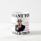 Mug L'Oncle Sam I vous veulent Donald Trump 2016 (Centre)