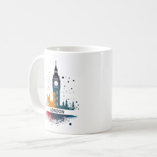 Mug London, Big Ben (Devant gauche)