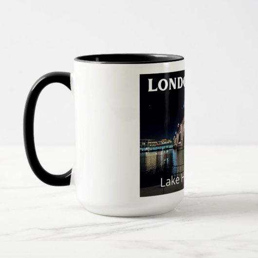 Mug London Bridge, lac Havasu (Gauche)