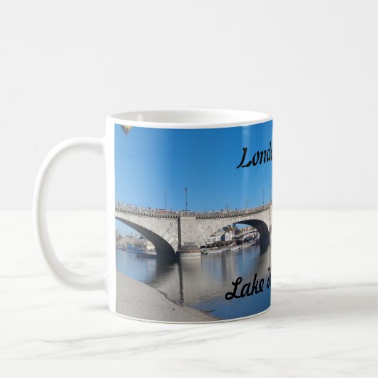 Mug London Bridge Lake Havasu (Gauche)