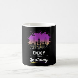 Mug London England City Cityscape Skyline Drôle cadeau