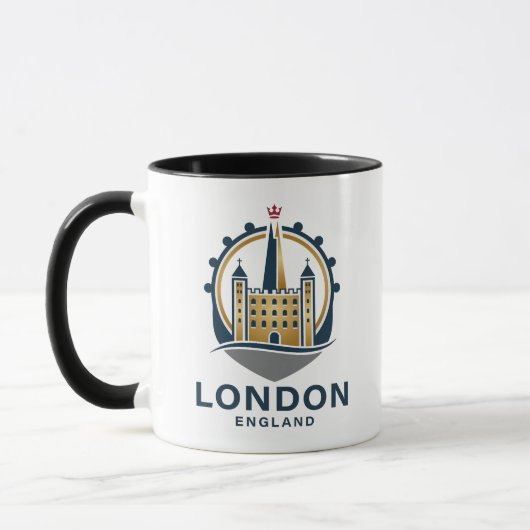 Mug London England Great Britain (Gauche)