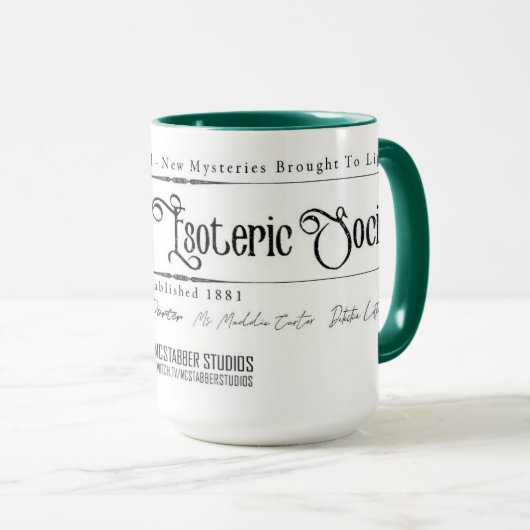Mug London Esoteric Society (Devant droit)