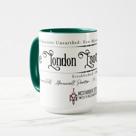 Mug London Esoteric Society (Devant gauche)