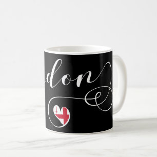 Mug London Heart Mug, Angleterre