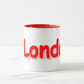 Mug "#London" Joli Design. Commandez dès maintenant (Centre)