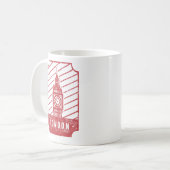 Mug London Skyline Retro City Pride (Devant gauche)