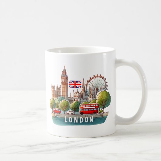 Mug Londres Angleterre (Droite)