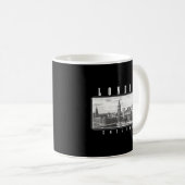 Mug Londres Angleterre Royaume-Uni Big Ben Skyline Bla (Devant droit)