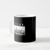 Mug Londres Angleterre Royaume-Uni Big Ben Skyline Bla (Devant gauche)