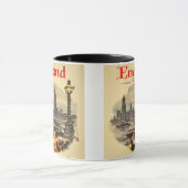 Mug Londres Angleterre Style Vintage Big Ben (Centre)