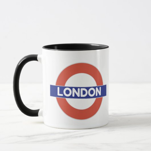 Mug Londres, avec drapeau d'union (Gauche)