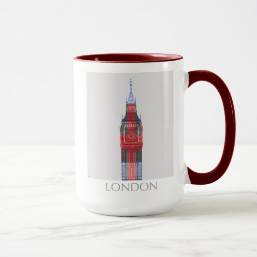 Mug Londres Big Ben Union Jack (Droite)